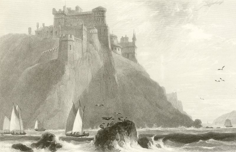 Culzean Castle, Ayrshire, Schotland door William Daniell