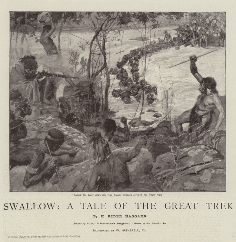 Zwaluw, een verhaal van de Grote Trek door William Hatherell