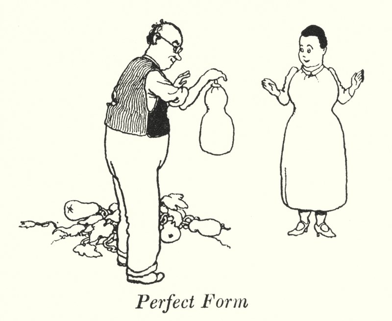 Perfecte Vorm door William Heath Robinson