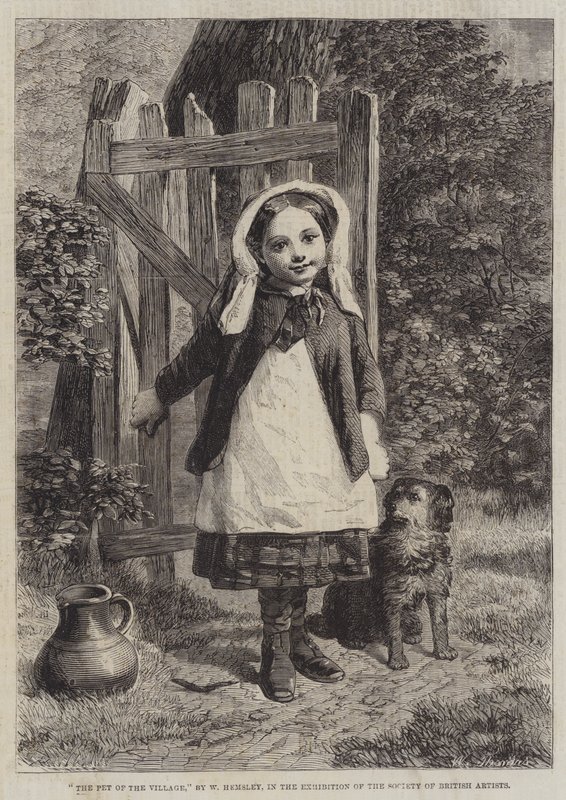 De lieveling van het dorp door William Hemsley