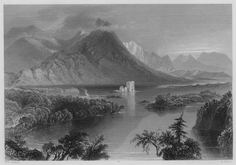 Ballynahinch door William Henry (after) Bartlett