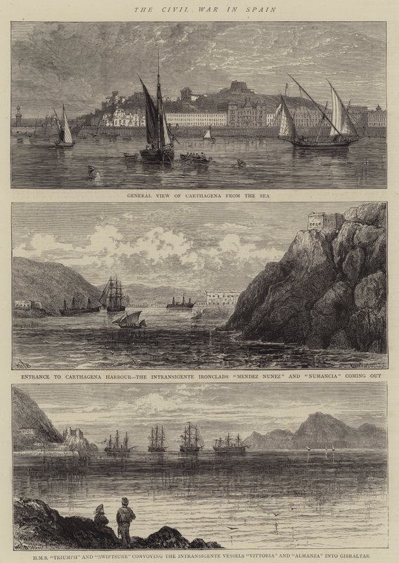 De Burgeroorlog in Spanje door William Henry James Boot
