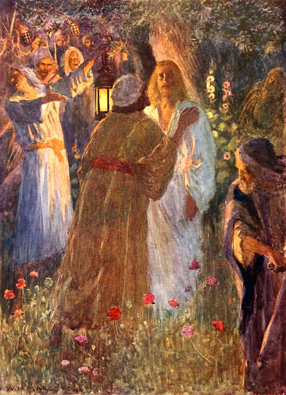 Het Verraad door William Henry Margetson