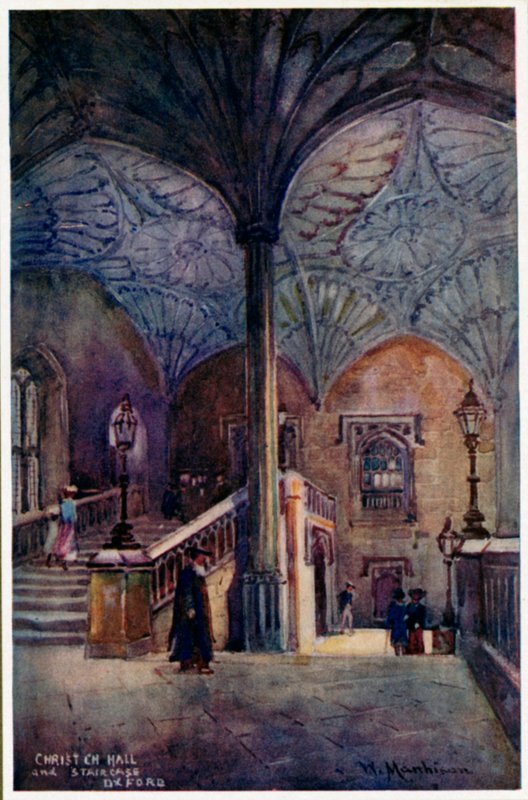 Christ Church, Hal en Trap door William Matthison