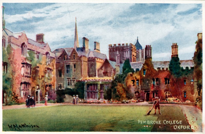 Pembroke College door William Matthison