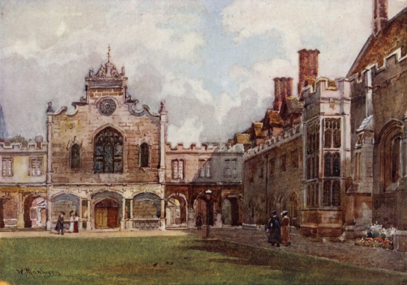 Peterhouse, de eerste binnenplaats door William Matthison