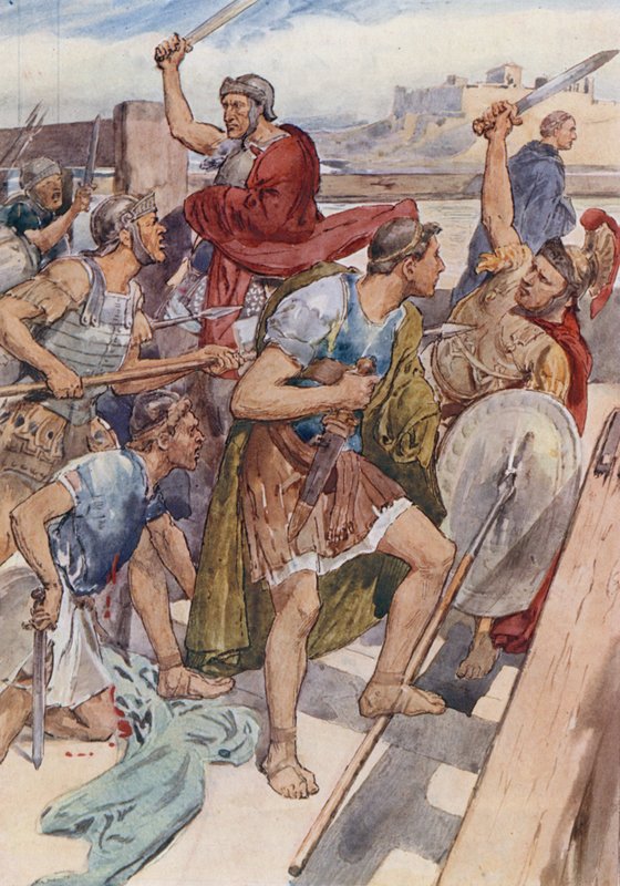 De Achtervolging van Caius Gracchus door William Rainey