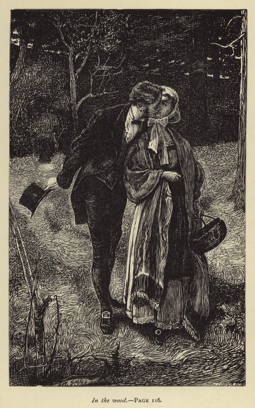 In het bos door William Small