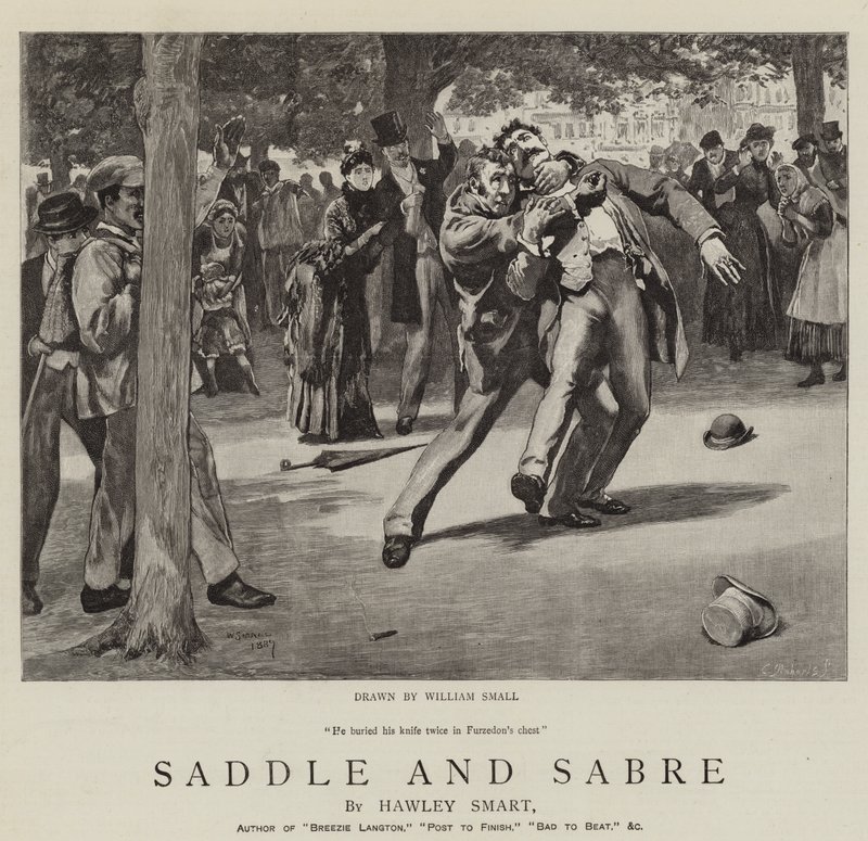 Zadel en sabel door William Small