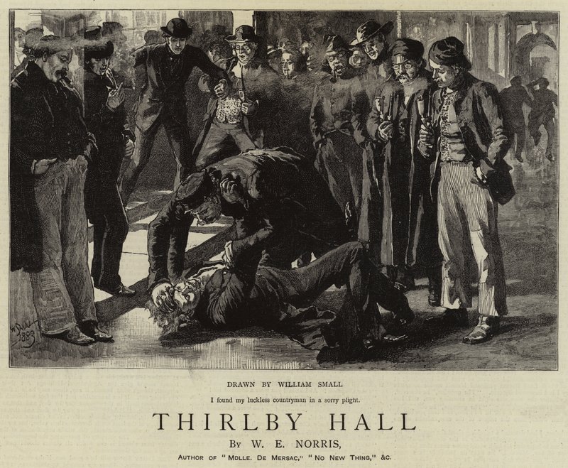 Thirlby Hall door William Small