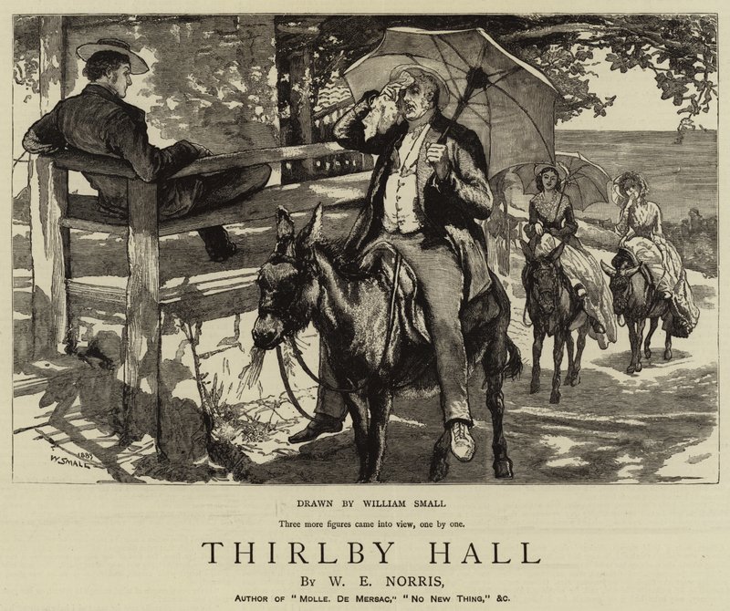 Thirlby Hall door William Small