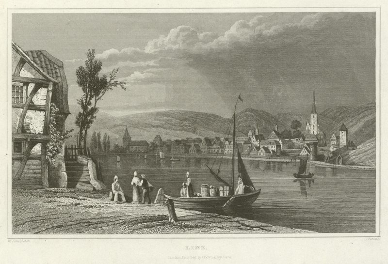 Linz door William Tombleson