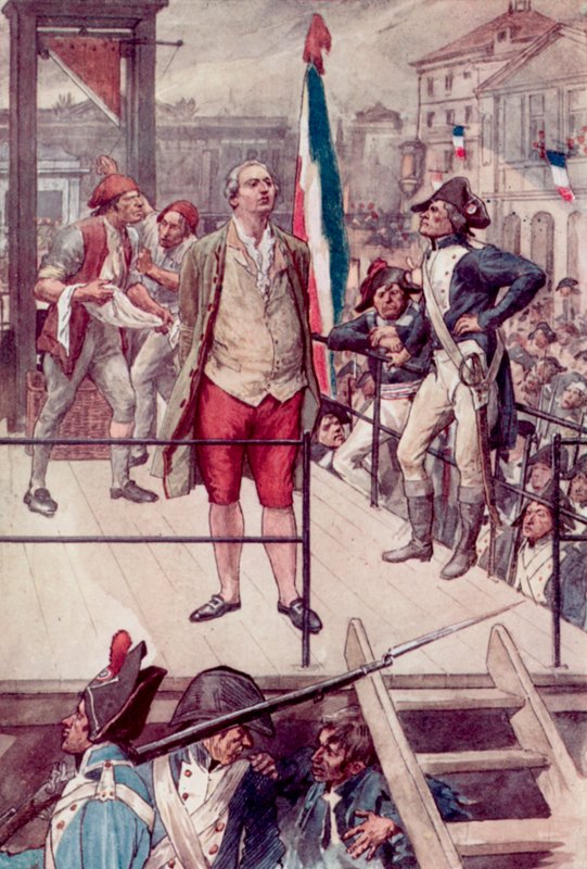 Executie van Koning Lodewijk XVI door William after Rainey