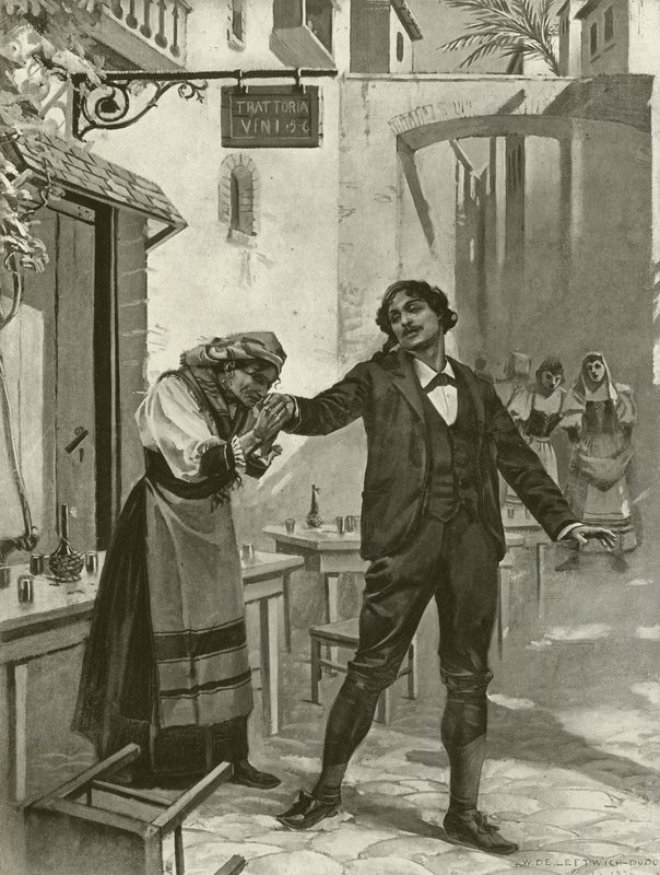 Cavalleria Rusticana, Scene xi door William de Leftwich Dodge