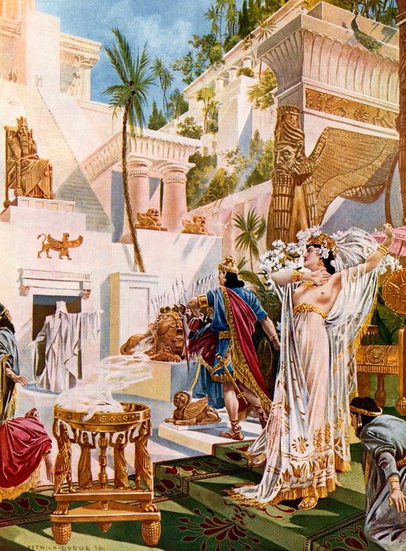 Semiramide, Act I scène xi door William de Leftwich Dodge