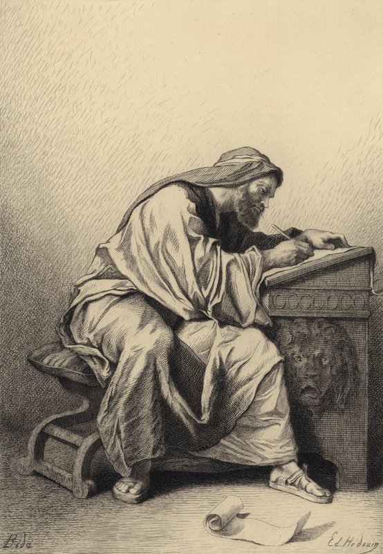 Sint-Marcus door after Albert Robida