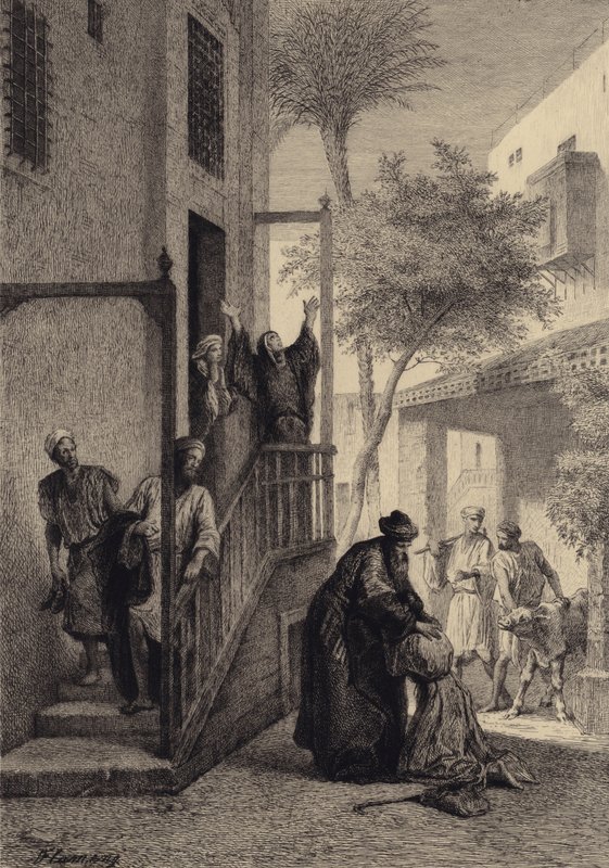 De verloren zoon door after Albert Robida