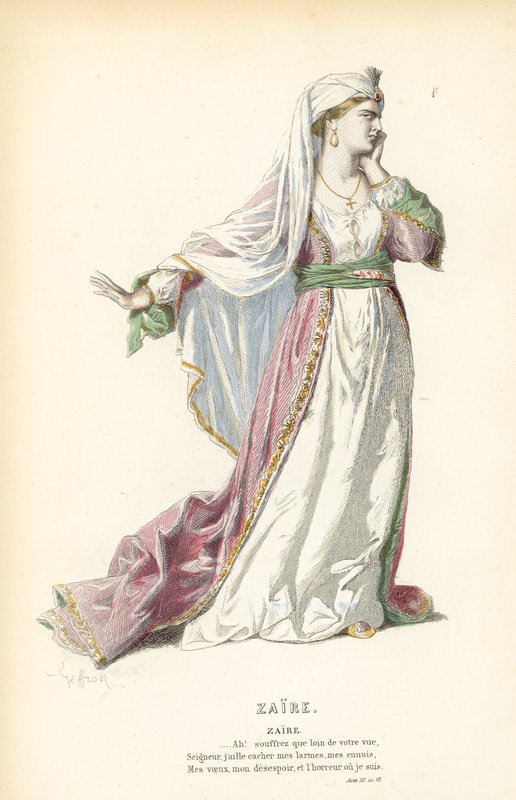 Zaïre door after Edmond A.F. Geffroy