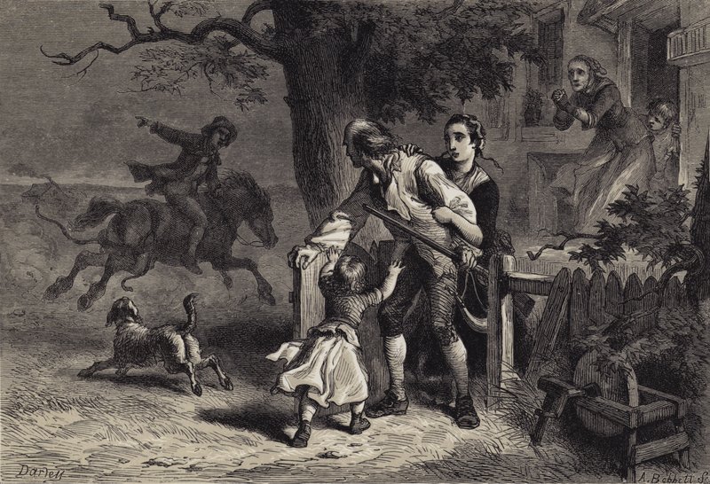 De oproep tot wapens door after Felix Octavius Carr Darley