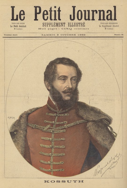 Lajos Kossuth, Hongaarse advocaat en politicus door after Henri Meyer