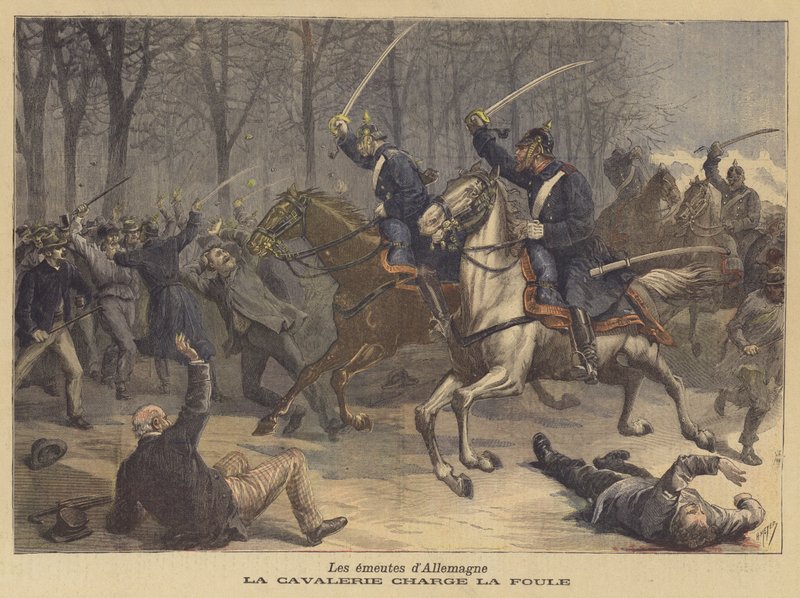 Opstanden in Duitsland door after Henri Meyer