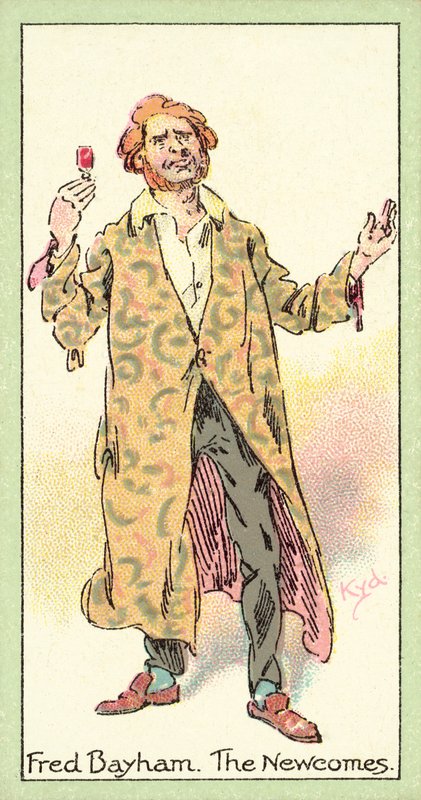 Fred Bayham, The Newcomes (chromolitho) door after Joseph Clayton Clarke
