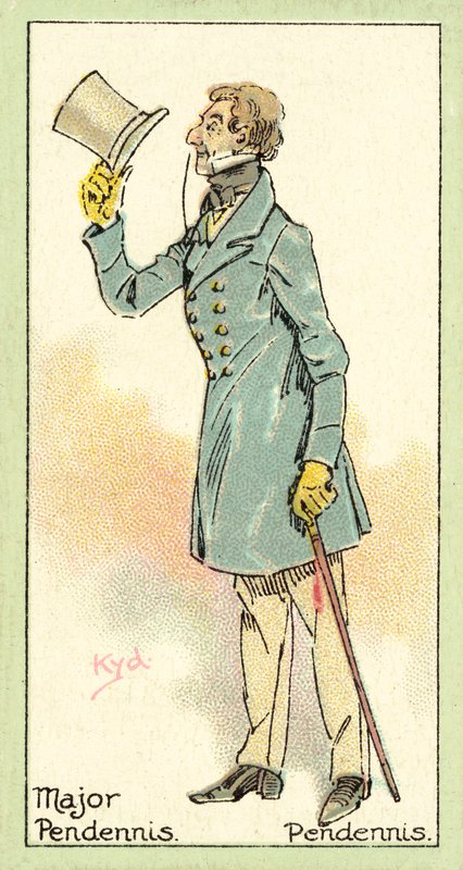 Majoor Pendennis, Pendennis (chromolitho) door after Joseph Clayton Clarke