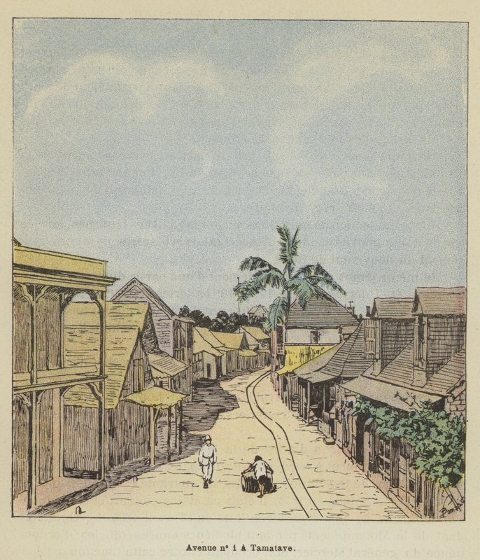 Avenue nr. 1 in Tamatave door after Louis Charles Bombled