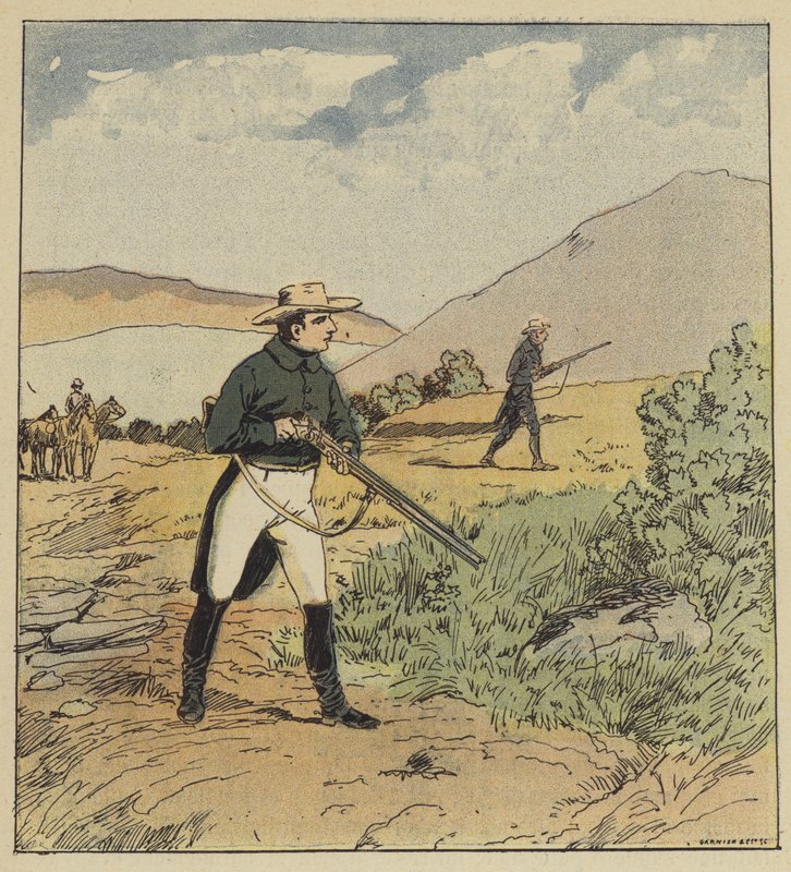 De Keizer jaagt op patrijzen door after Louis Charles Bombled