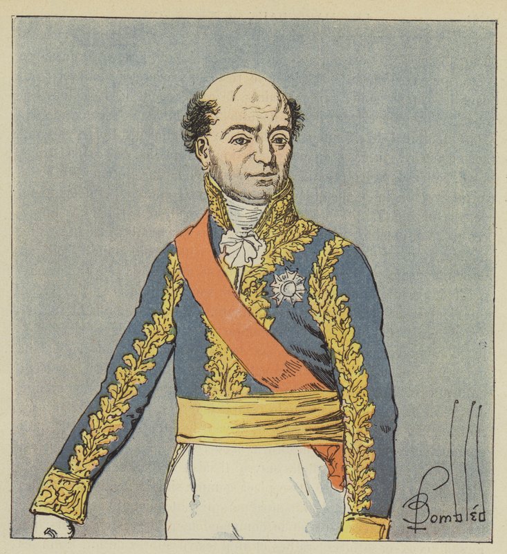 Maarschalk Perignon door after Louis Charles Bombled