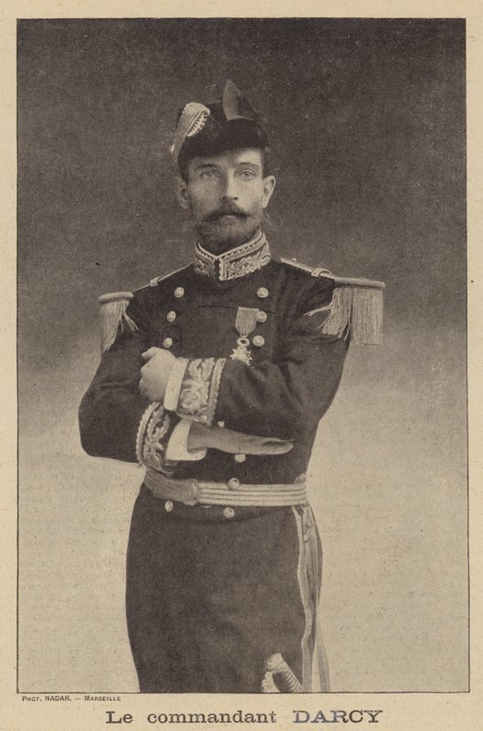 Eugene Darcy, Franse marineofficier door after Nadar