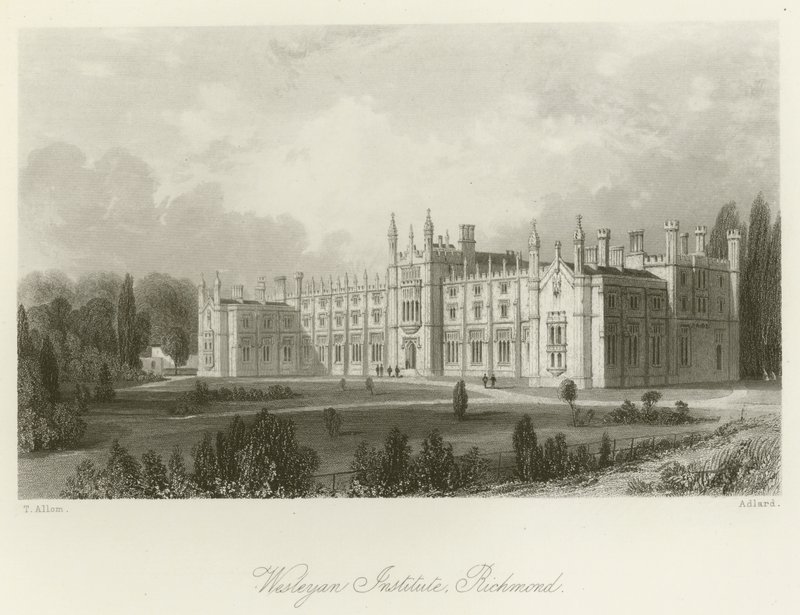 Wesleyan Instituut, Richmond door after Thomas Allom