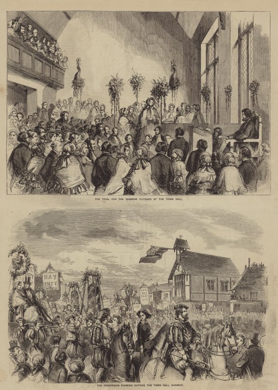 De Dunmow Flitches door after Thomas Harrington Wilson