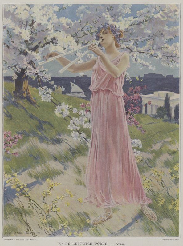 April door after William de Leftwich Dodge