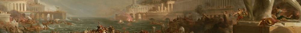 De vernietiging van een imperium (Thomas Cole)